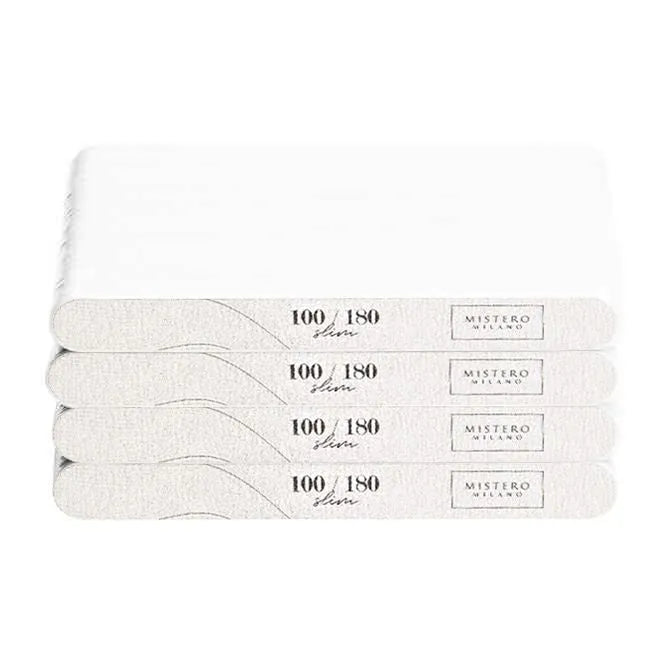 Vijl recht wooden file 100/180 - 100stuks.