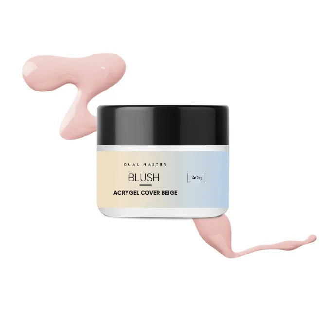 Blush acrylic gel cover beige