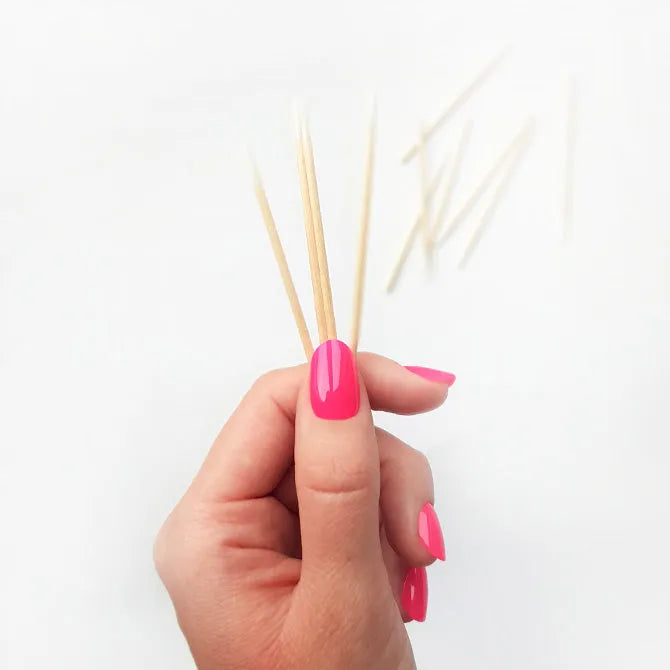 Wooden cotton swabs