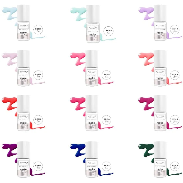 Make me free collection gel polish colors