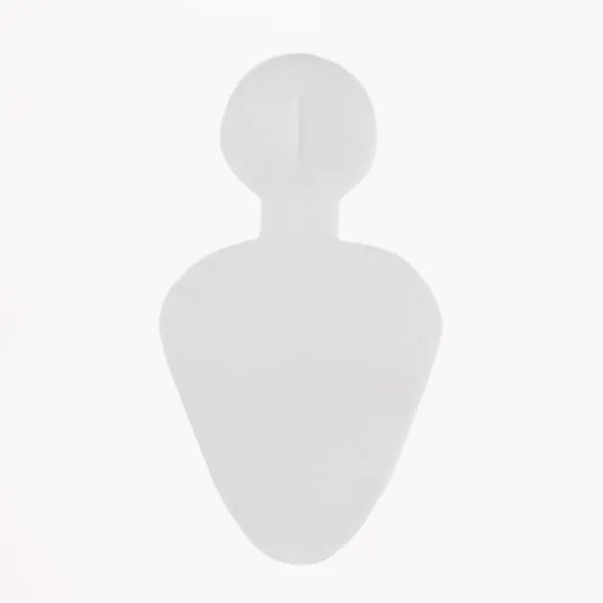 French hulpsjablonen kort - Ovaal