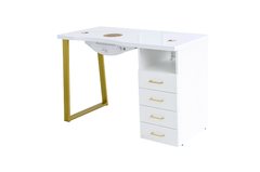 Manicure tafel Afinia - Prime goud