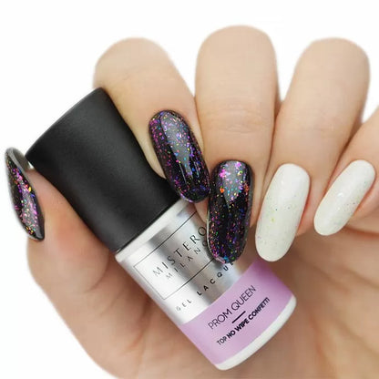 PROM QUEEN top no wipe confetti