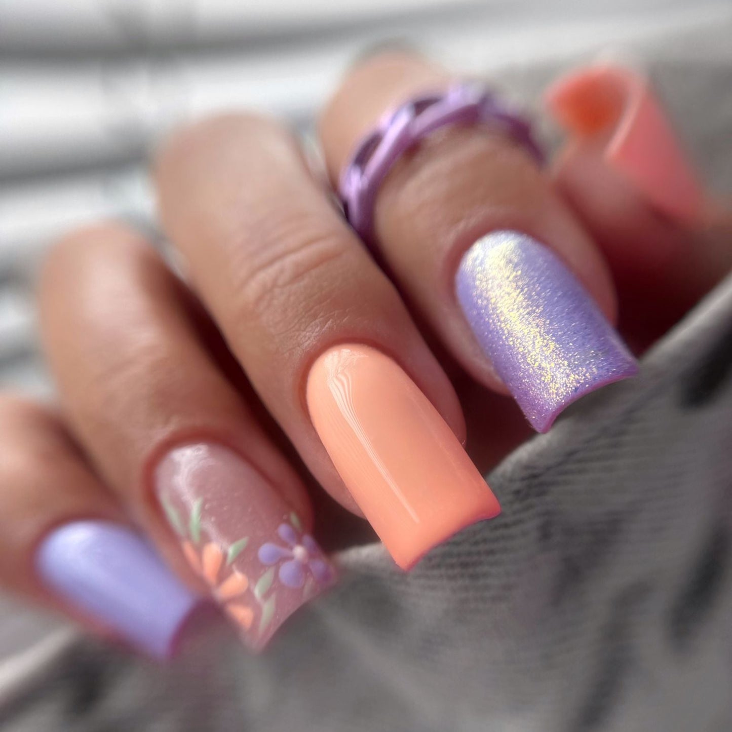 Lavender Lights & Peachy Nights