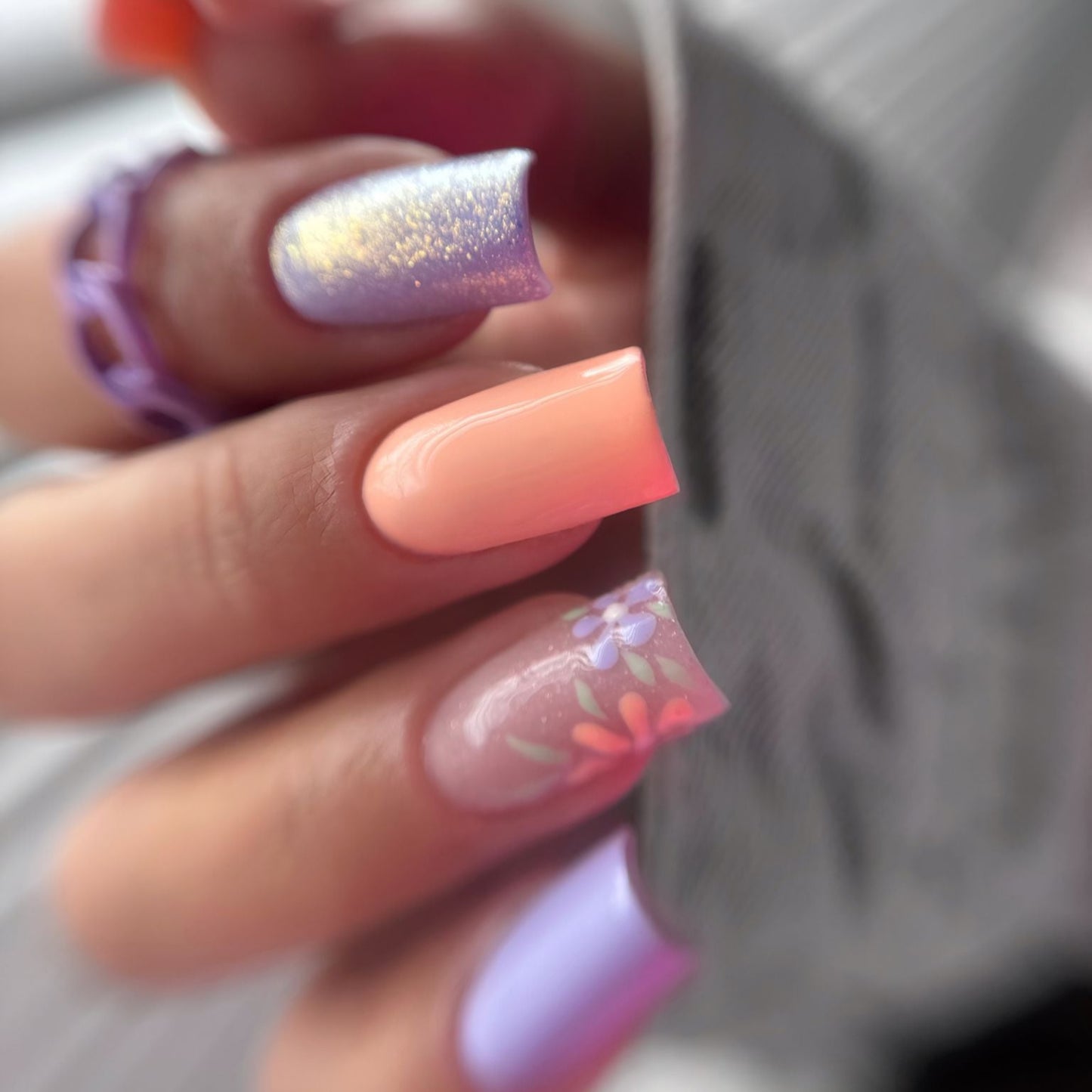 Lavender Lights & Peachy Nights