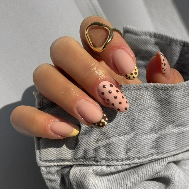 Butter Yellow Cocoa Dots