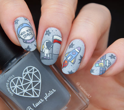 Stamp Plate - Cosmic Space