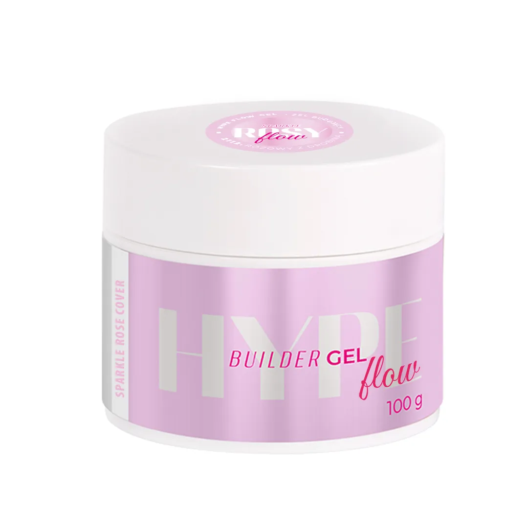 HYPE Flow Builder gel rosy sparkle