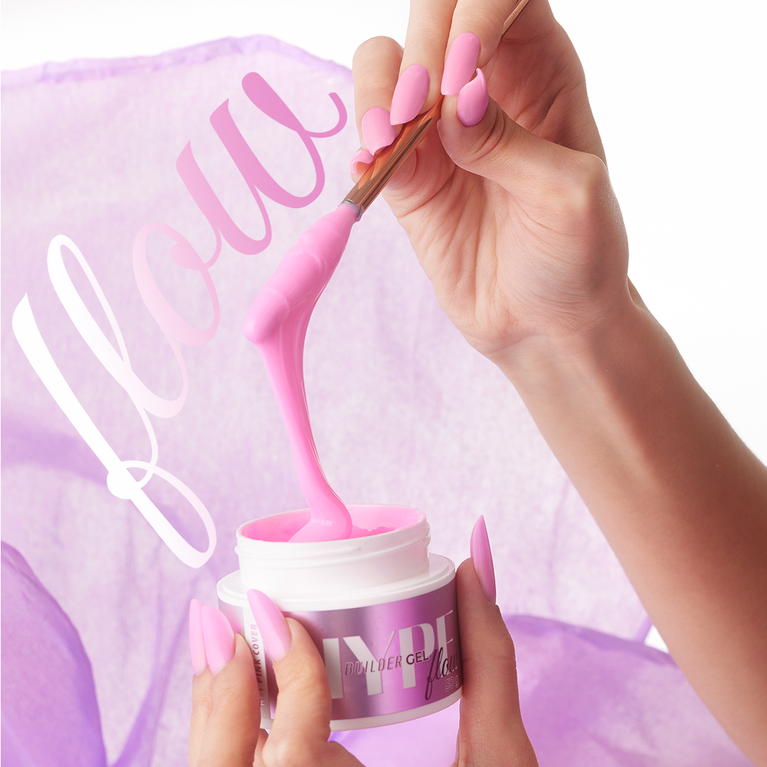 HYPE Flow Builder gel hot pink