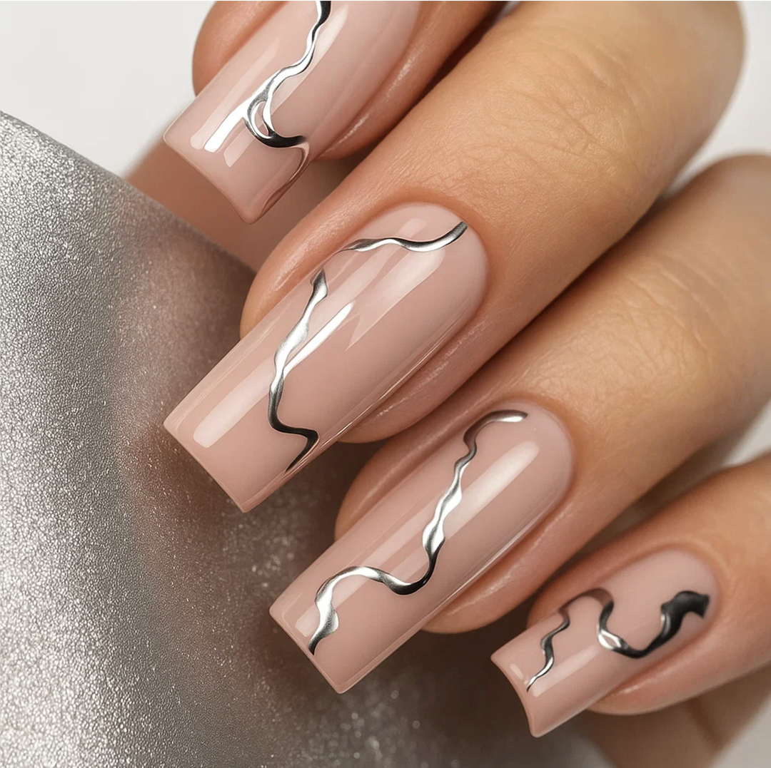 Paint Gel Chrome Silver