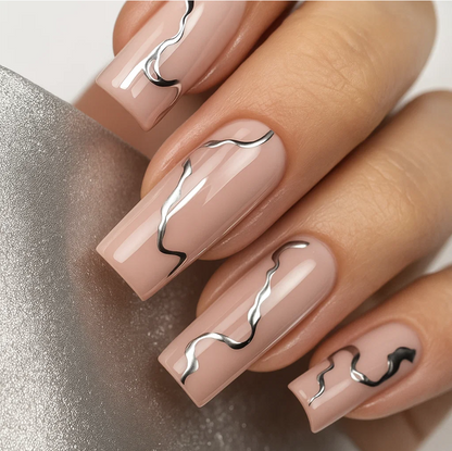 Paint Gel Chrome Silver