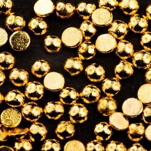 golden half beads, mistero milano, nail art, 5083, goud, halve caviar balls, goede hechting, 1,5mm