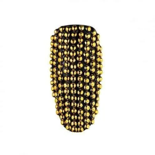 golden half beads, mistero milano, nail art, 5083, goud, halve caviar balls, goede hechting, 1,5mm