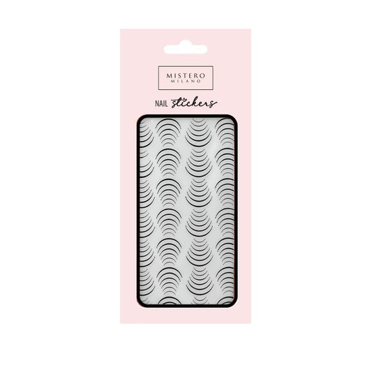 NAILsticker - Zwart Elastic Bow