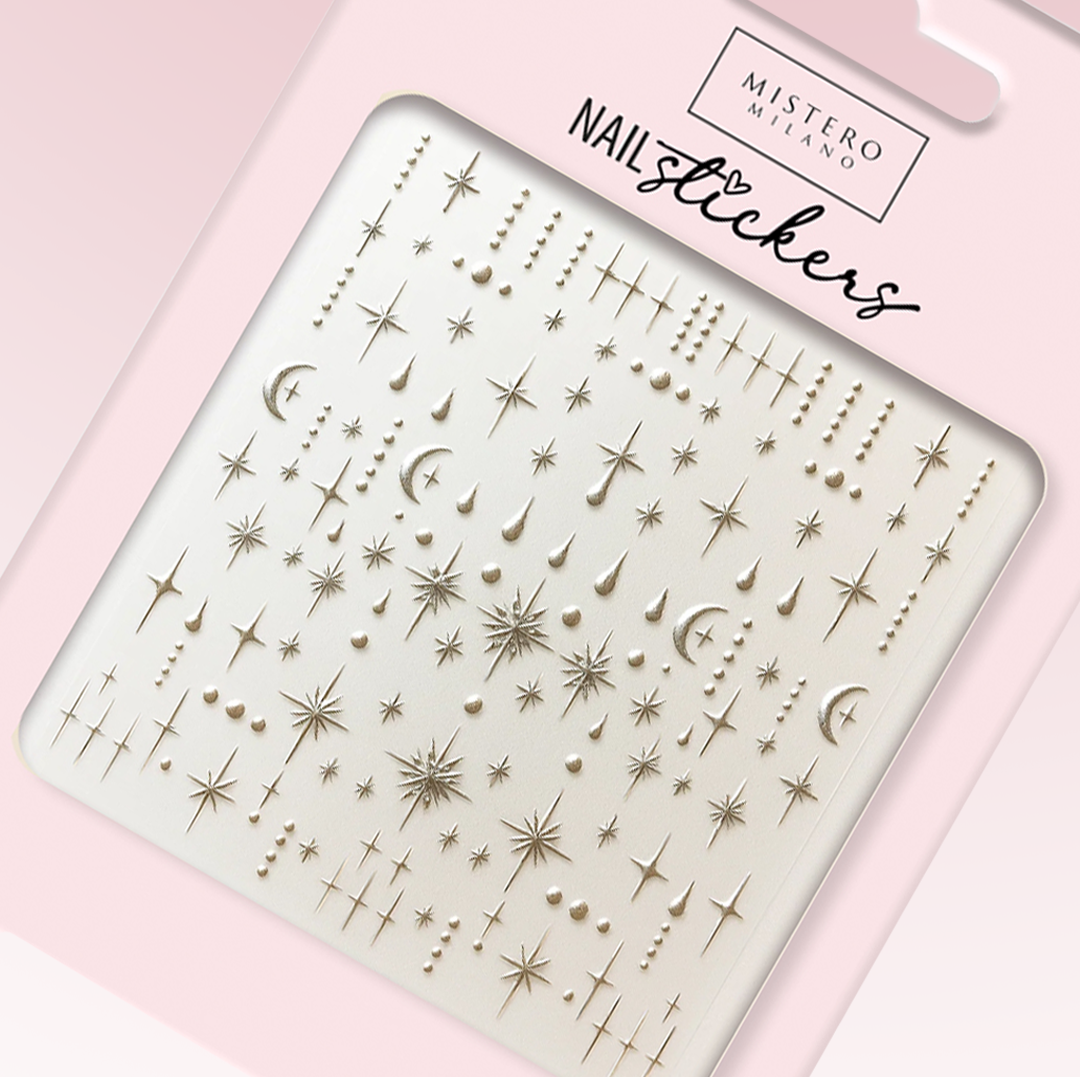 Winter Stars stickers