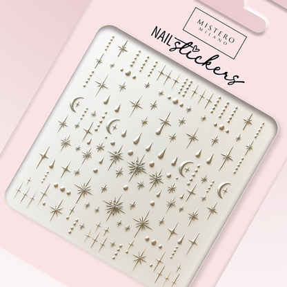 Winter Stars stickers