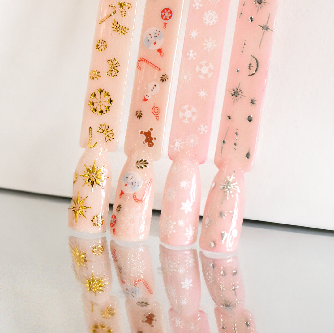 Stickers d'ongles Chilly Snowflakes