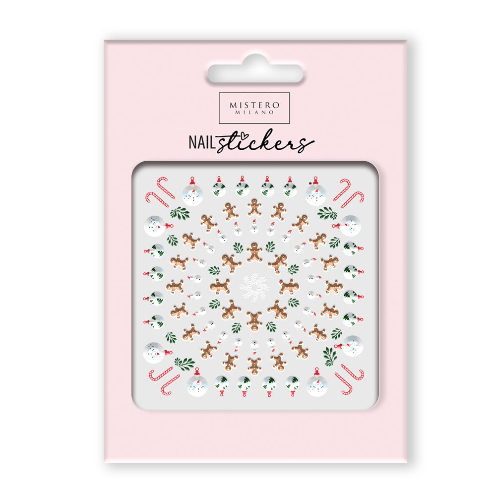 Colorful Christmas stickers