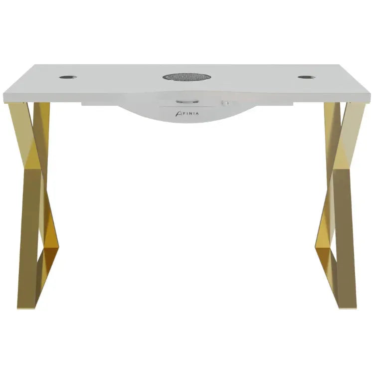 Manicure tafel Afinia – ART DECO X Goud