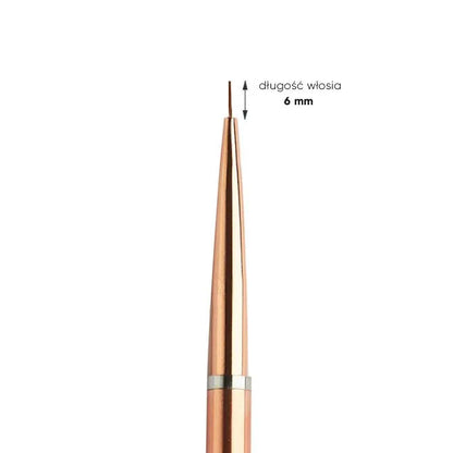 Afmetingen - Nail art penseel - N°0 - 6mm