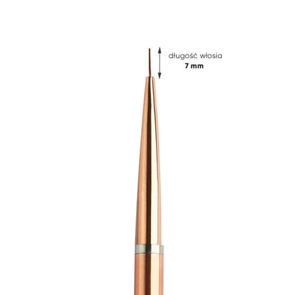Afmetingen - Nail art penseel - N°0 - 7mm