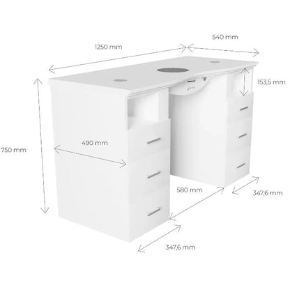 Manicure tafel Afinia – PRESTIGE