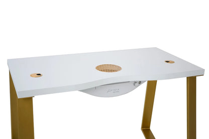 Manicure tafel Afinia – ART DECO Goud