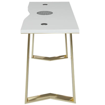 Manicure tafel Afinia – ART DECO Goud