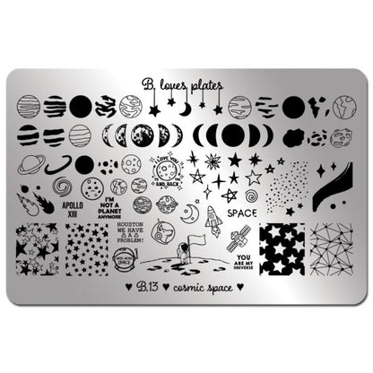 Stamp Plate - Cosmic Space