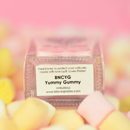 Stamping polish peel off liquid - Yummy Gummy