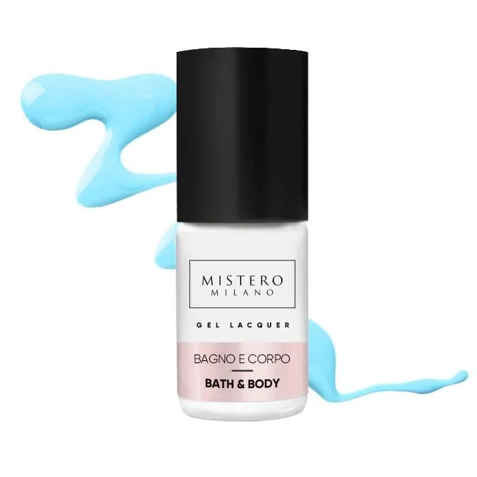 Bath & body - Pastelblauwe gellak - Mistero Milano