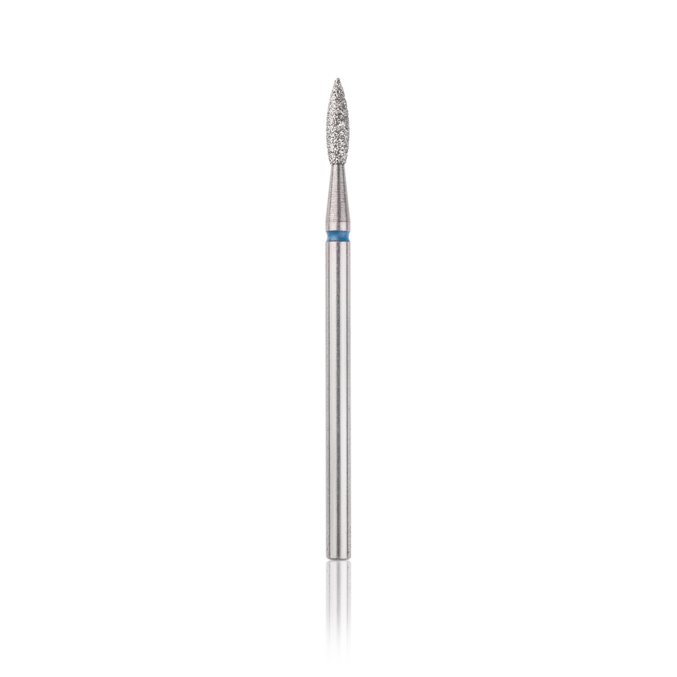 Diamond bur flame sharp blauw - 2,1mm - HEAD