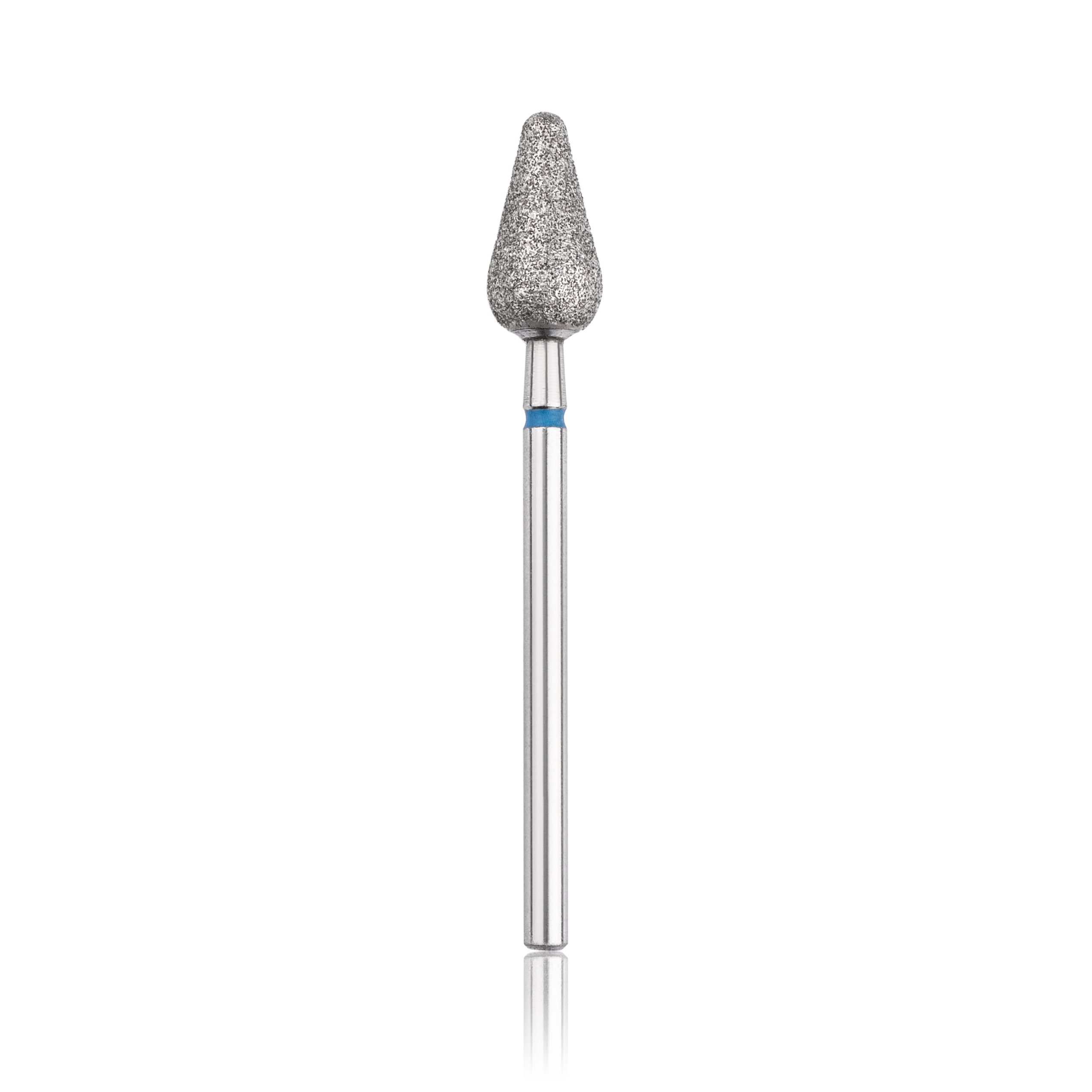 Diamond bur rounded cone blauw - 6mm - HEAD