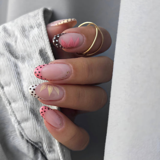 Polka Dot Flower Pop