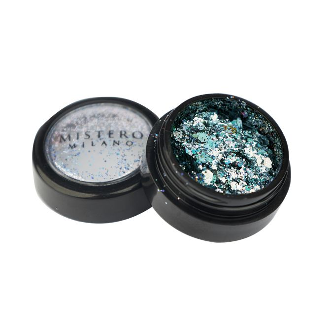 Galaxy glitter effect - groen - Mistero Milano