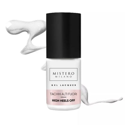 zilveren glitter gellak in een potje