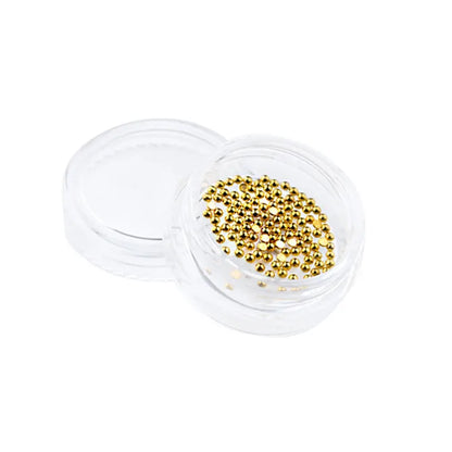golden half beads, mistero milano, nail art, 5083, goud, halve caviar balls, goede hechting, 1,5mm