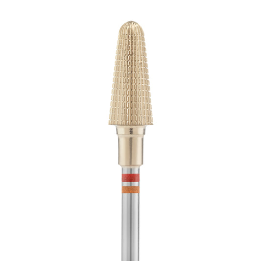 Tungsten carbide bur rounded cone