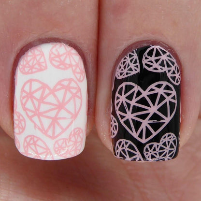 Stamping polish pink - An Orchidea