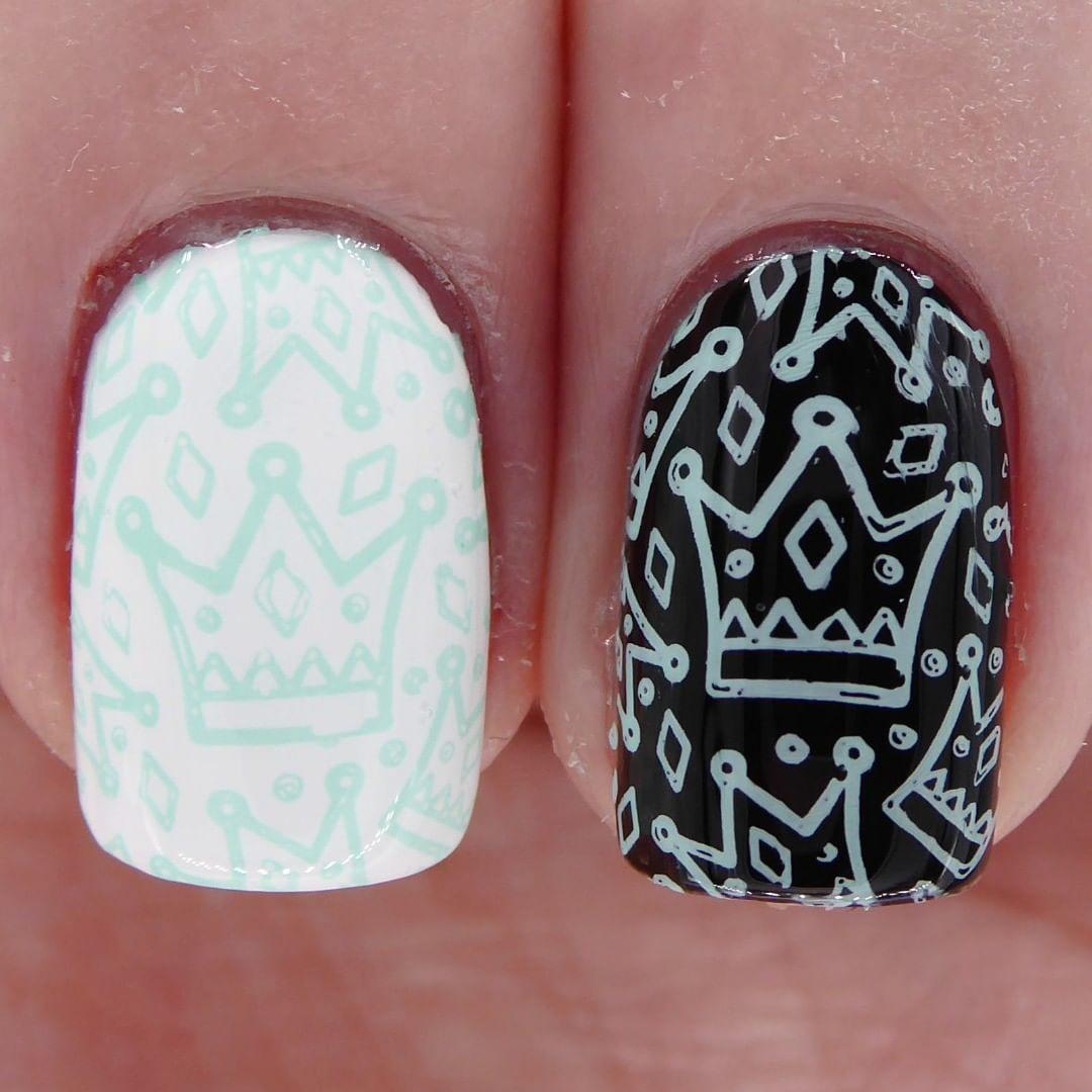 Vernis à tamponner vert menthe - Menthe