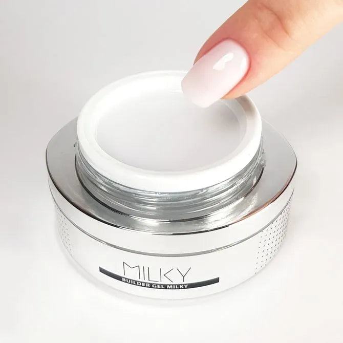 Milky builder gel