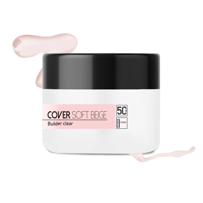 SIMPLE SHAPE builder gel cover soft beige