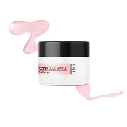 Simple shape builder gel clear cold sparkle - 15g