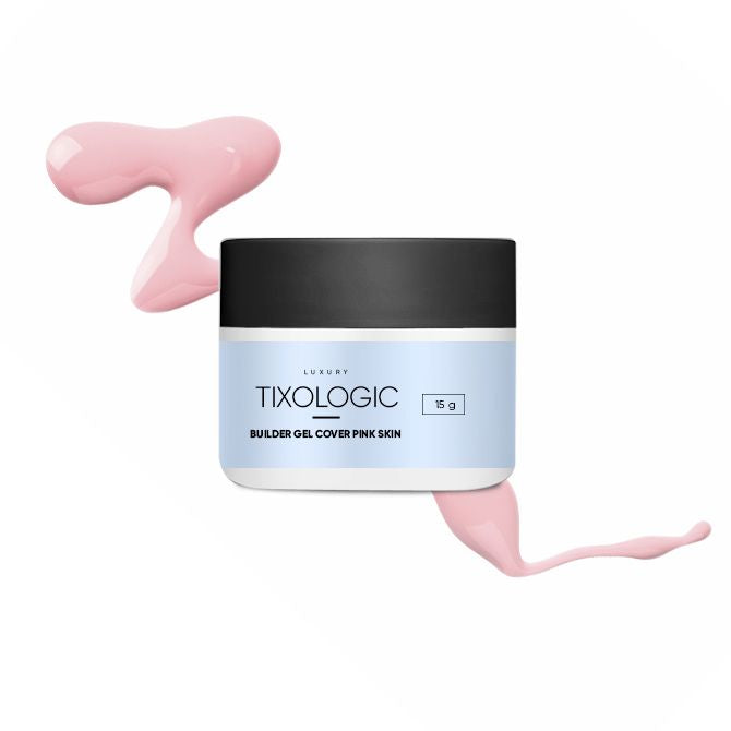 TIXOLOGIC builder gel cover pink skin