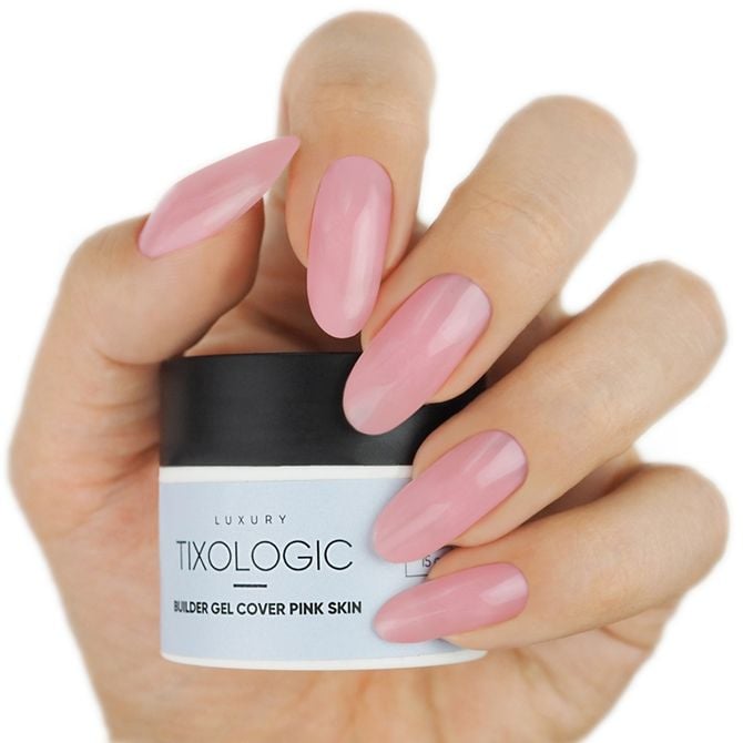 TIXOLOGIC builder gel cover pink skin