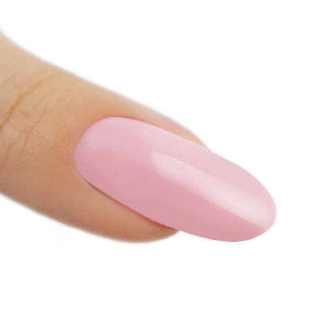 Tixologic builder gel cover pink skin voorbeeld op nagels