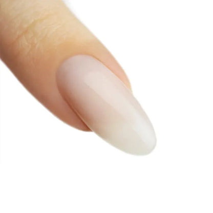 Tixologic builder gel cover pink voorbeeld op een nagel