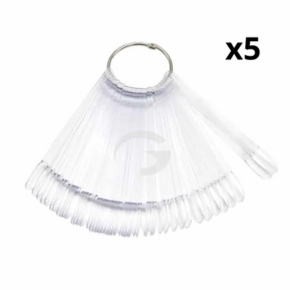 Nagel waaier - rounded