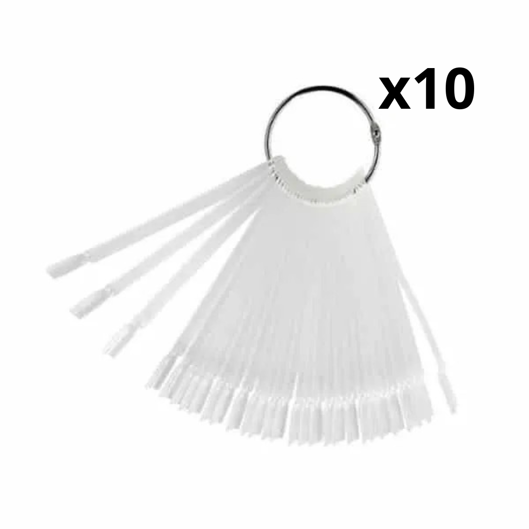 Nail fan transparent