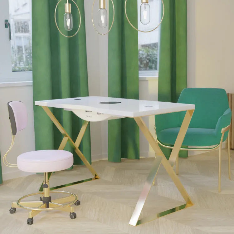 Manicure tafel Afinia – ART DECO X Goud